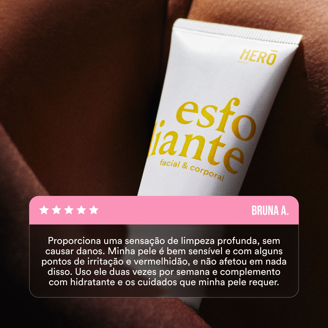 ESFOLIANTE FACIAL E CORPORAL